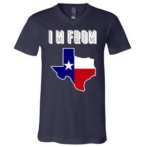 I Am From Texas V-Neck T-Shirt