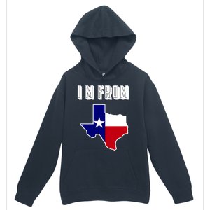 I Am From Texas Urban Pullover Hoodie