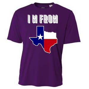 I Am From Texas Cooling Performance Crew T-Shirt