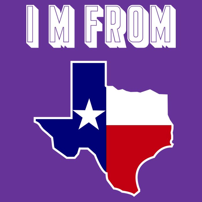 I Am From Texas Cooling Performance Crew T-Shirt