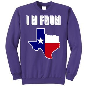 I Am From Texas Sweatshirt