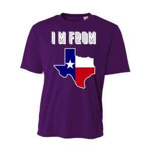 I Am From Texas Performance Sprint T-Shirt