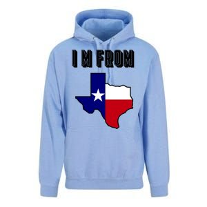 I Am From Texas Unisex Surf Hoodie