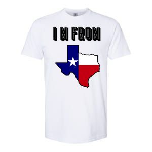 I Am From Texas Softstyle CVC T-Shirt