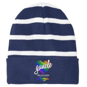 If At First You DonT Succeed Try Doing What I Told You To Striped Beanie with Solid Band