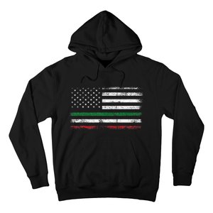 Italian American Flag Italy Flag Hoodie