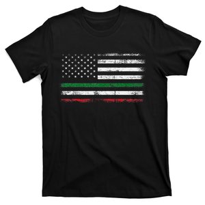 Italian American Flag Italy Flag T-Shirt