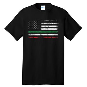 Italian American Flag Italy Flag Tall T-Shirt