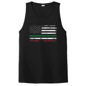 Italian American Flag Italy Flag PosiCharge Competitor Tank