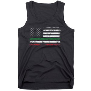 Italian American Flag Italy Flag Tank Top