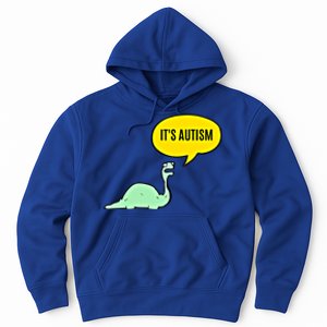 ItS Autism! Funny Dinosaur Autism Gift Hoodie