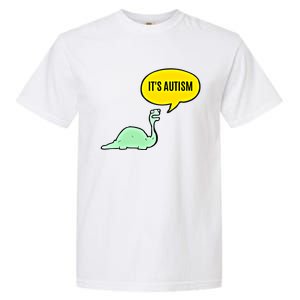 ItS Autism! Funny Dinosaur Autism Gift Garment-Dyed Heavyweight T-Shirt