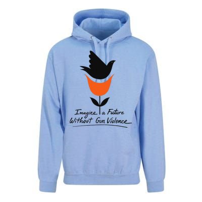 Imagine A Future Without Gun Violence Tee For Gun Control Unisex Surf Hoodie