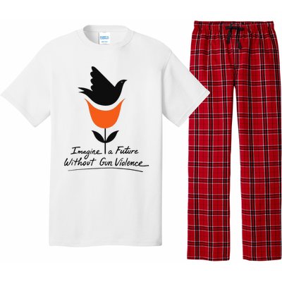 Imagine A Future Without Gun Violence Tee For Gun Control Pajama Set