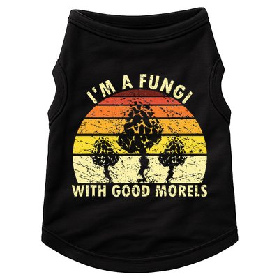 I'm A Fungi Funny Mushroom Foraging Retro FungiHunter Doggie Tank