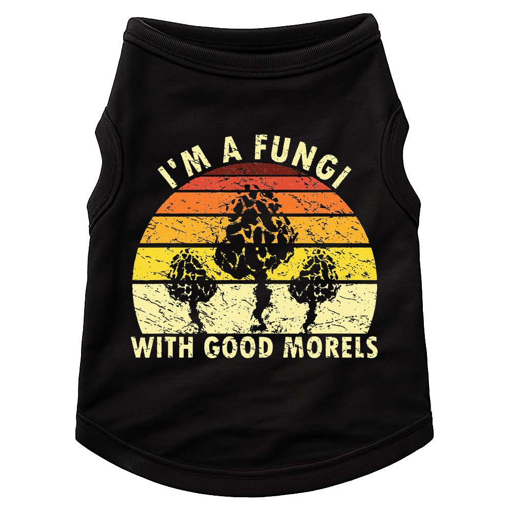 I'm A Fungi Funny Mushroom Foraging Retro FungiHunter Doggie Tank