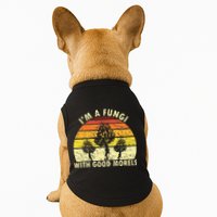 I'm A Fungi Funny Mushroom Foraging Retro FungiHunter Doggie Tank