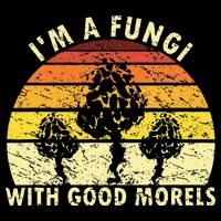 I'm A Fungi Funny Mushroom Foraging Retro FungiHunter Performance Shirt