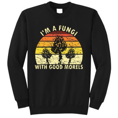 I'm A Fungi Funny Mushroom Foraging Retro FungiHunter Sweatshirt