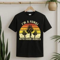 I'm A Fungi Funny Mushroom Foraging Retro FungiHunter T-Shirt