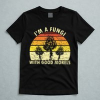 I'm A Fungi Funny Mushroom Foraging Retro FungiHunter T-Shirt
