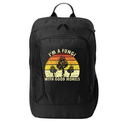 I'm A Fungi Funny Mushroom Foraging Retro FungiHunter City Backpack