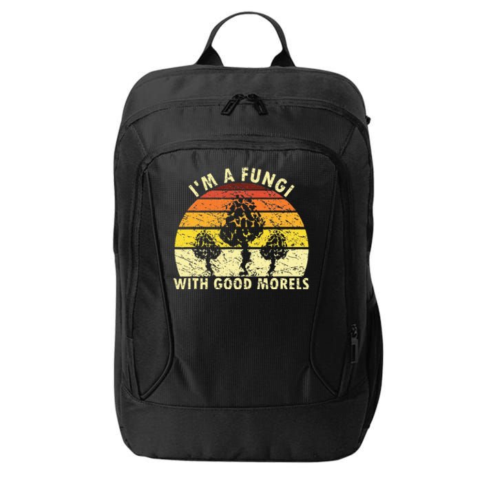 I'm A Fungi Funny Mushroom Foraging Retro FungiHunter City Backpack