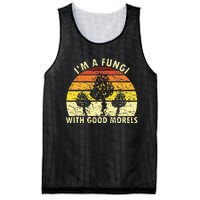 I'm A Fungi Funny Mushroom Foraging Retro FungiHunter Mesh Reversible Basketball Jersey Tank