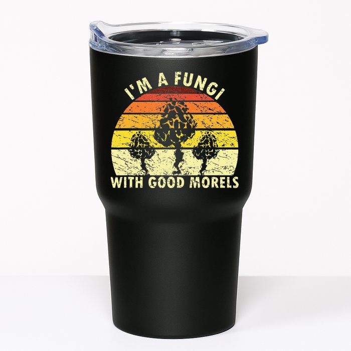 I'm A Fungi Funny Mushroom Foraging Retro FungiHunter Tumbler
