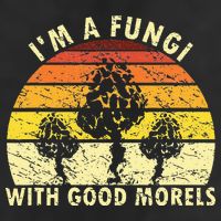 I'm A Fungi Funny Mushroom Foraging Retro FungiHunter 25L Jumbo Tote