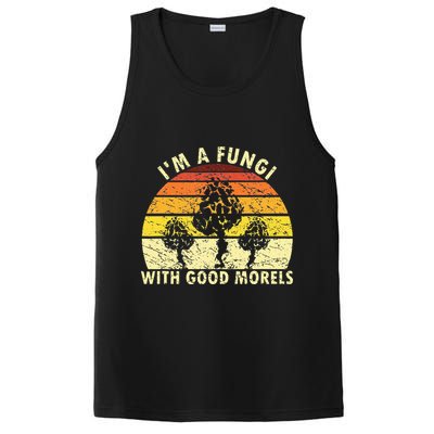 I'm A Fungi Funny Mushroom Foraging Retro FungiHunter PosiCharge Competitor Tank
