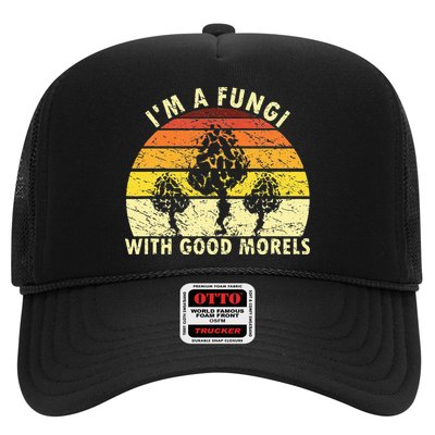 I'm A Fungi Funny Mushroom Foraging Retro FungiHunter Trucker Hat