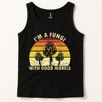 I'm A Fungi Funny Mushroom Foraging Retro FungiHunter Tank Top