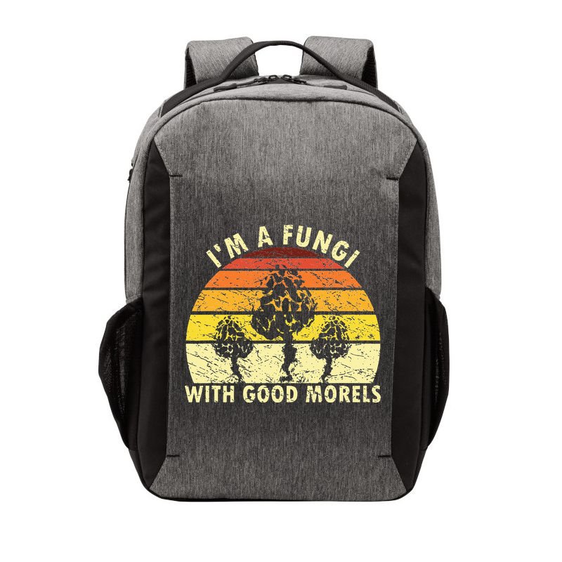 I'm A Fungi Funny Mushroom Foraging Retro FungiHunter Vector Backpack
