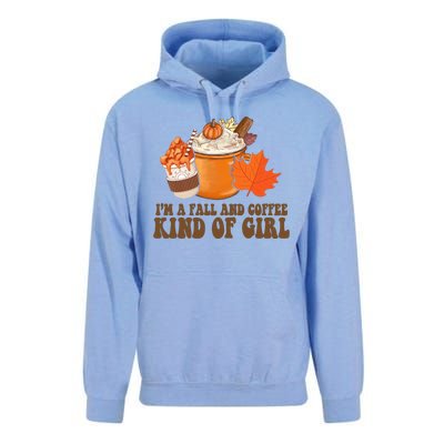 Im A Fall And Coffee Kind Of Girl Cute Unisex Surf Hoodie