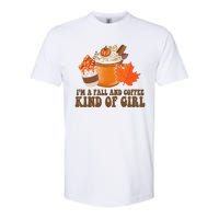 Im A Fall And Coffee Kind Of Girl Cute Softstyle CVC T-Shirt