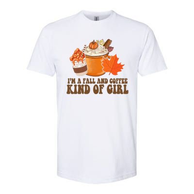 Im A Fall And Coffee Kind Of Girl Cute Softstyle CVC T-Shirt