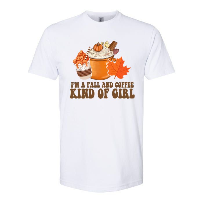 Im A Fall And Coffee Kind Of Girl Cute Softstyle CVC T-Shirt