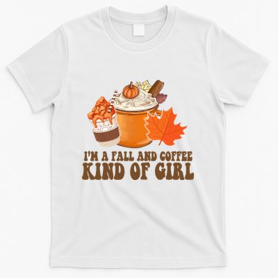 Im A Fall And Coffee Kind Of Girl Cute T-Shirt