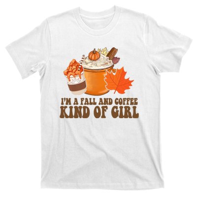 Im A Fall And Coffee Kind Of Girl Cute T-Shirt