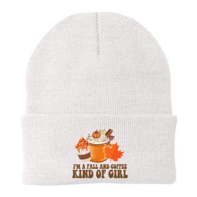 Im A Fall And Coffee Kind Of Girl Cute Beanie