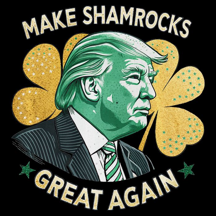 Irish American Funny Make St. Patrick’S Day Great Again Cooling Performance Crew T-Shirt
