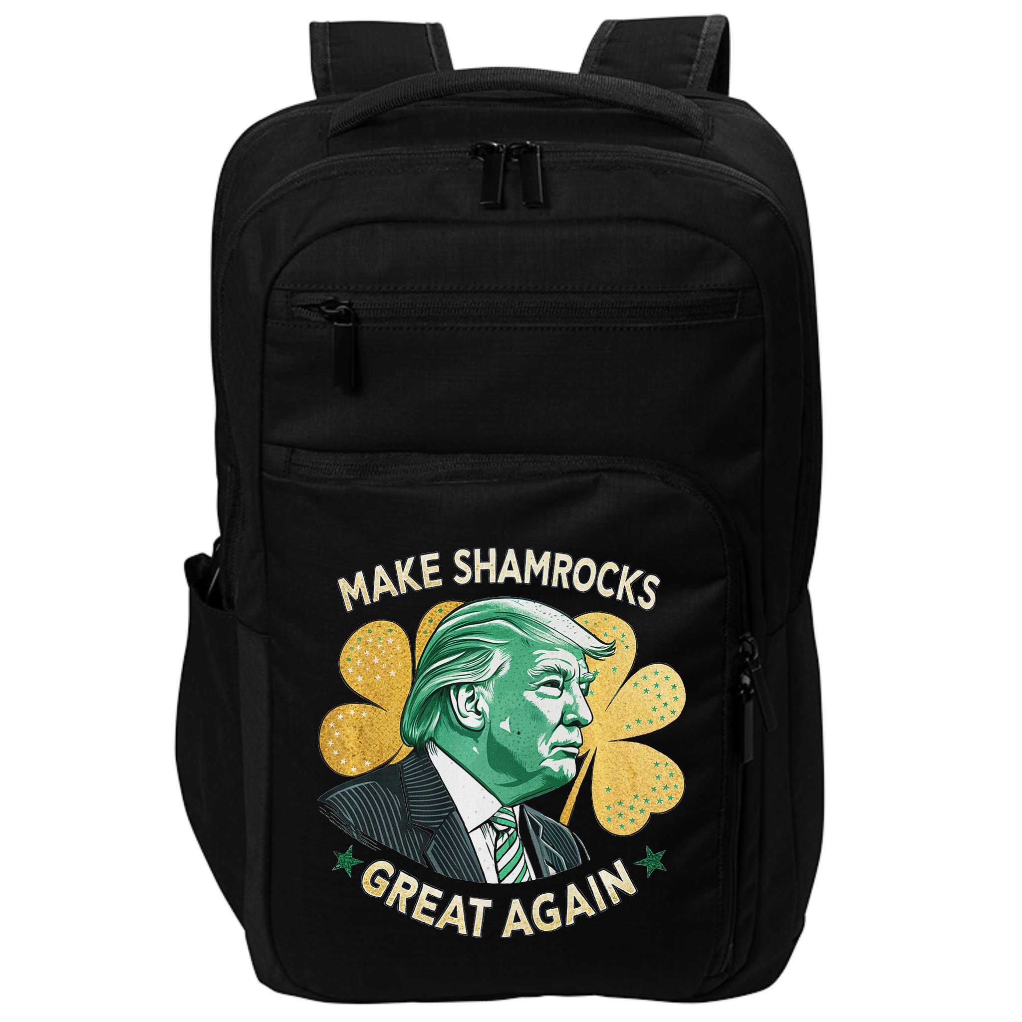 Irish American Funny Make St. Patrick’S Day Great Again Impact Tech Backpack