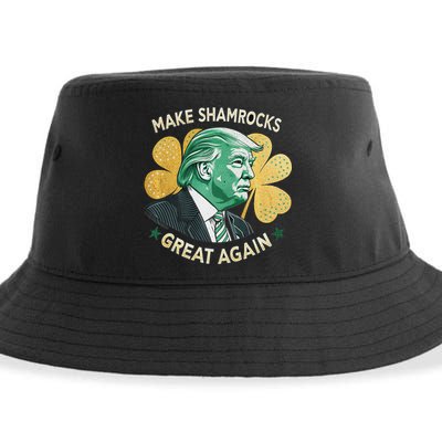 Irish American Funny Make St. Patrick’S Day Great Again Sustainable Bucket Hat