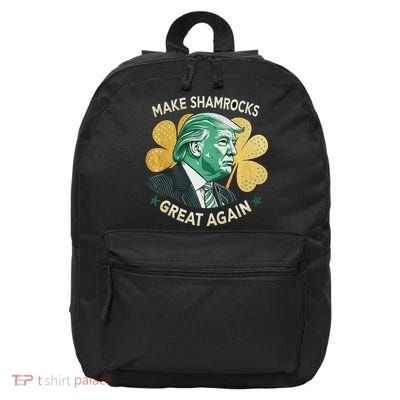 Irish American Funny Make St. Patrick’S Day Great Again 16 in Basic Backpack