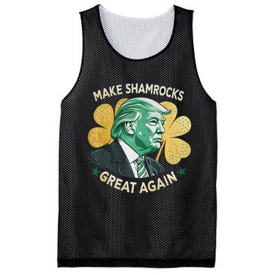 Irish American Funny Make St. Patrick’S Day Great Again Mesh Reversible Basketball Jersey Tank