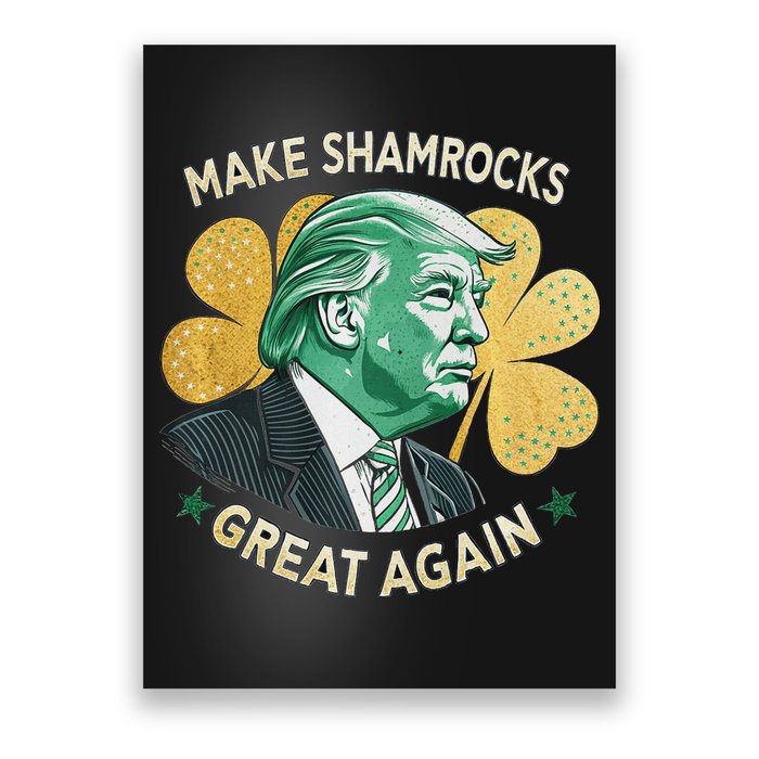 Irish American Funny Make St. Patrick’S Day Great Again Poster