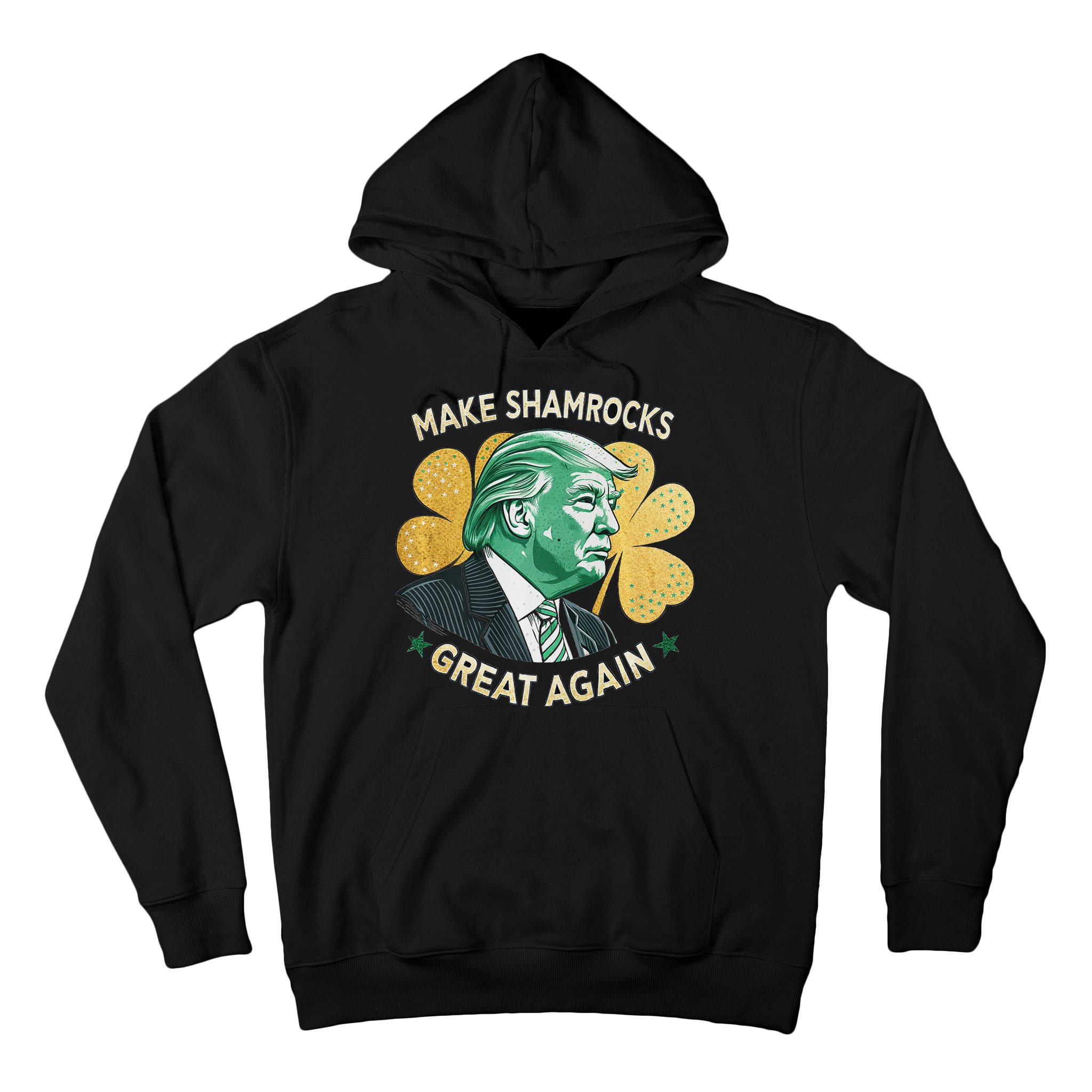 Irish American Funny Make St. Patrick’S Day Great Again Tall Hoodie