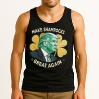 Irish American Funny Make St. Patrick’S Day Great Again Tank Top