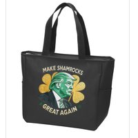 Irish American Funny Make St. Patrick’S Day Great Again Zip Tote Bag